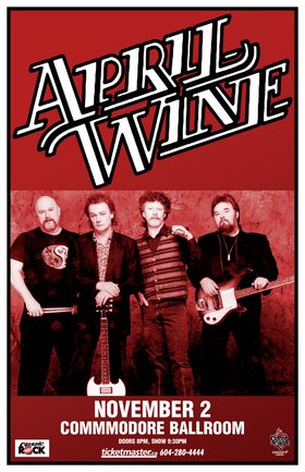 April Wine @ The Commodore Ballroom - Nov 02, 2006