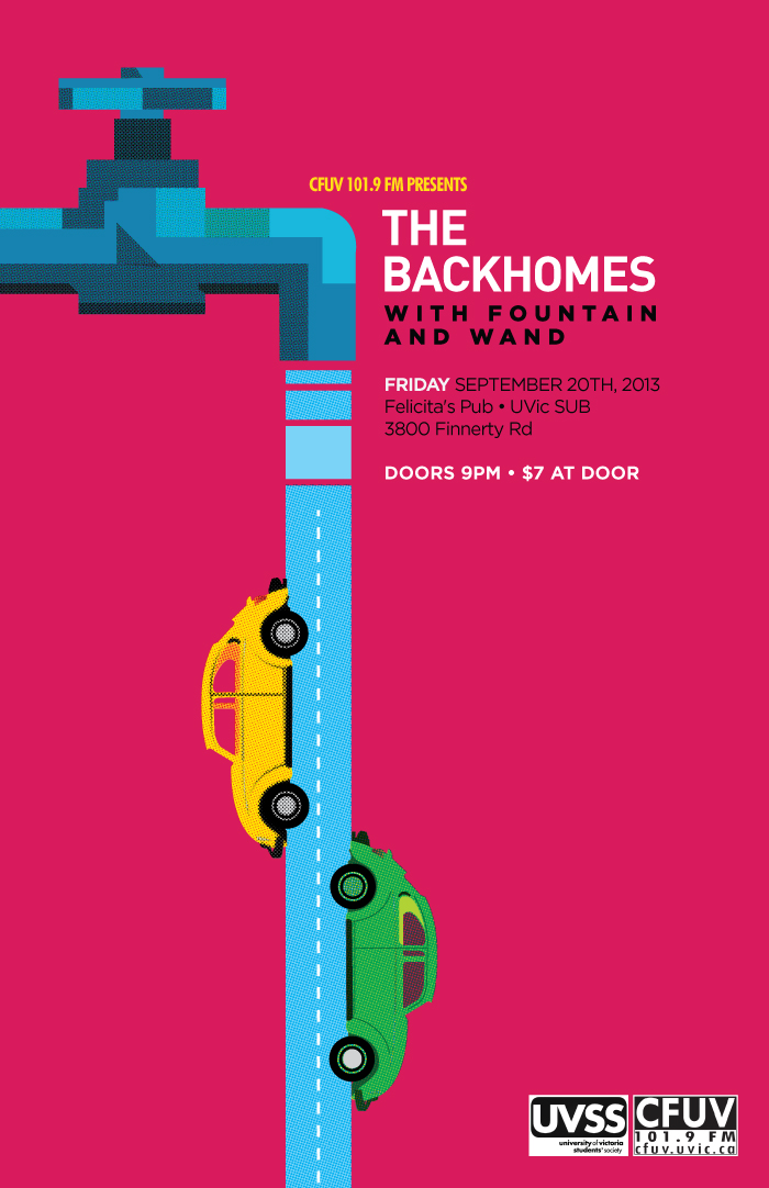 The Backhomes, WAND, Fountain @ Felicita's Pub Sep 20 2013 - May 6th @ Felicita's Pub