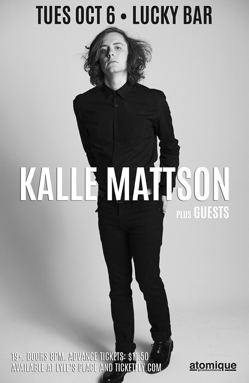 Kalle Mattson (CANCELLED), ACAB Rocky @ Lucky Bar Oct 6 2015 - May 7th @ Lucky Bar