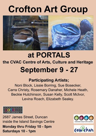 Crofton Art Group Show @ PORTALS Annex - Sep 09, 2014