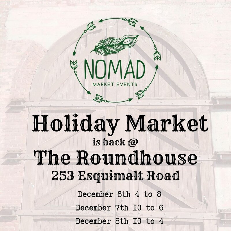 Nomad Holiday Market @ The Roundhouse Cafe - Dec 06, 2019