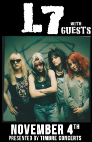 L7 @ Rickshaw Theatre Nov 4 2015 - Jun 27th @ Rickshaw Theatre