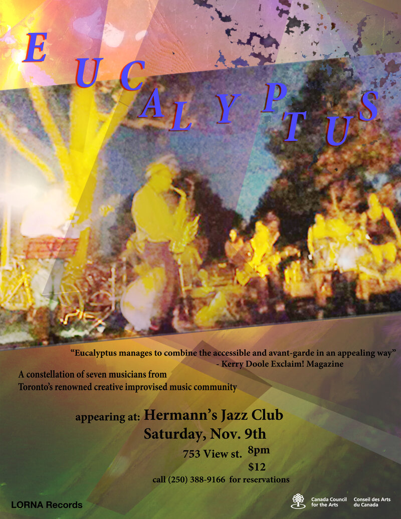 Brodie West - CD - Eucalyptus: Brodie West @ Hermann's Jazz Club Nov 9 2013 - May 16th @ Hermann's Jazz Club