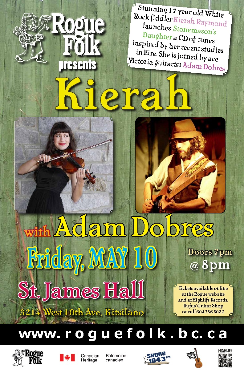 Kierah Raymond, adam dobres @ St. James Community Hall May 10 2013 - Jun 19th @ St. James Community Hall