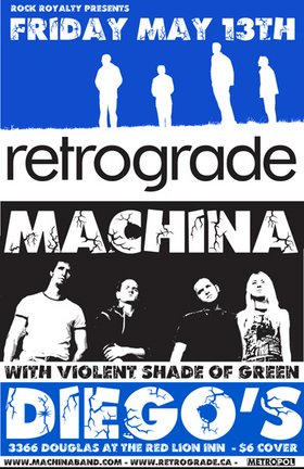 Machina, retrograde, VSOG @ V-lounge May 13 2005 - May 8th @ V-lounge