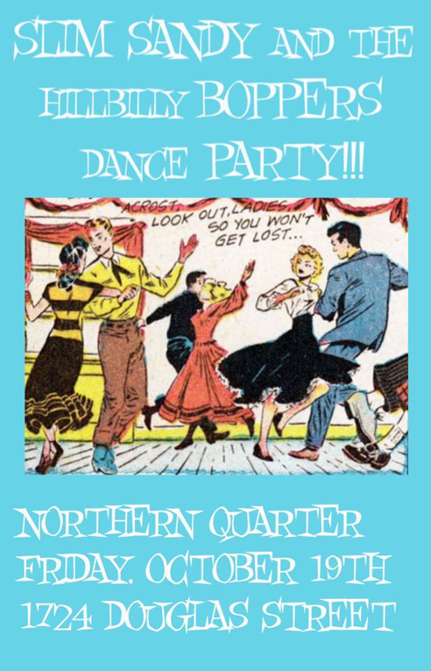 Slim Sandy and the Hillbilly Boppers @ Northern Quarter Oct 19 2018 - May 6th @ Northern Quarter