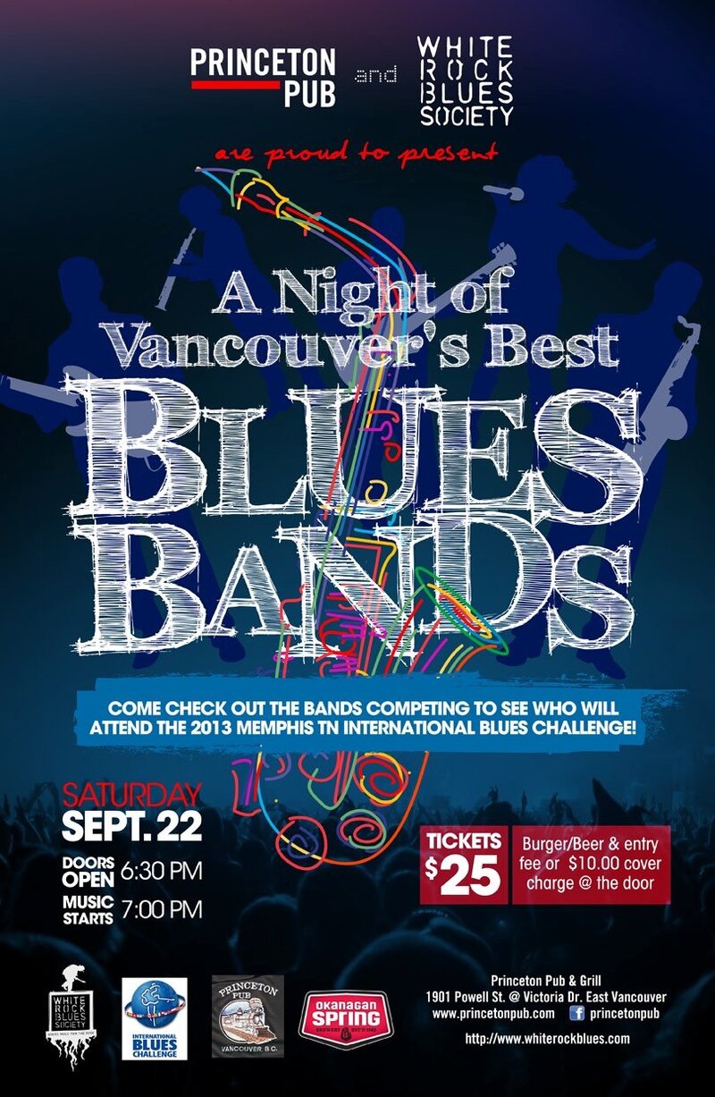 Dalannah Bowen Band, Norine Braun, TOAD, &ldquo;Pappa Dawg&rdquo; - Rick Halisheff, Hinton Hart Band - Steve Hinton, Steve Kozak, James Rogers, Leonard & the Labrats @ Princeton Pub Sep 22 2012 - May 10th @ Princeton Pub