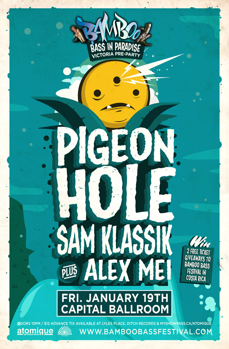 Pigeon Hole, Klassik, Alex Mei @ Capital Ballroom Jan 19 2018 - Jun 8th @ Capital Ballroom