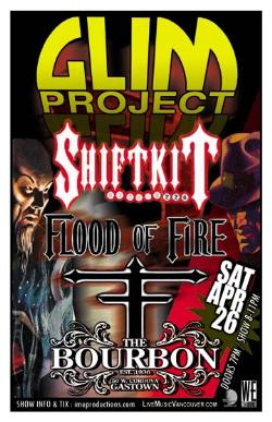 LENA'S GRAD PARTY! w/: GLIM Project, SHIFTKIT, Flood Of Fire @ The Bourbon Apr 26 2008 - May 6th @ The Bourbon