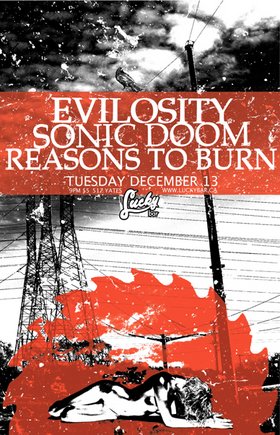 METAL!!!: Evilosity, Sonic Doom, Reasons To Burn @ Lucky Bar Dec 13 2005 - May 13th @ Lucky Bar