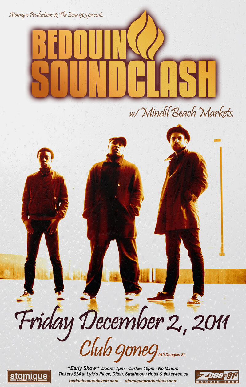 Bedouin Soundclash, Mindil Beach @ Distrikt Dec 2 2011 - May 6th @ Distrikt