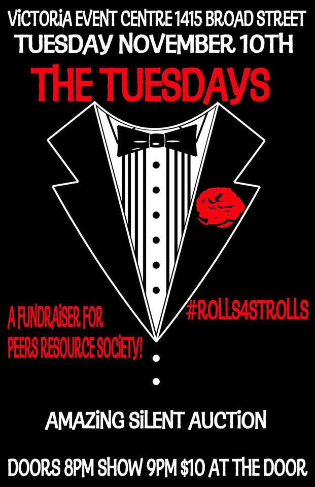 The Tuesdays Rock and #rolls4strolls: Tuesdays @ Victoria Event Centre Nov 10 2015 - Jun 8th @ Victoria Event Centre