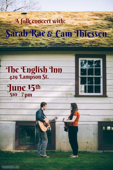 Sarah Rae, Cam Thiessen @ English Inn - Jun 15, 2015