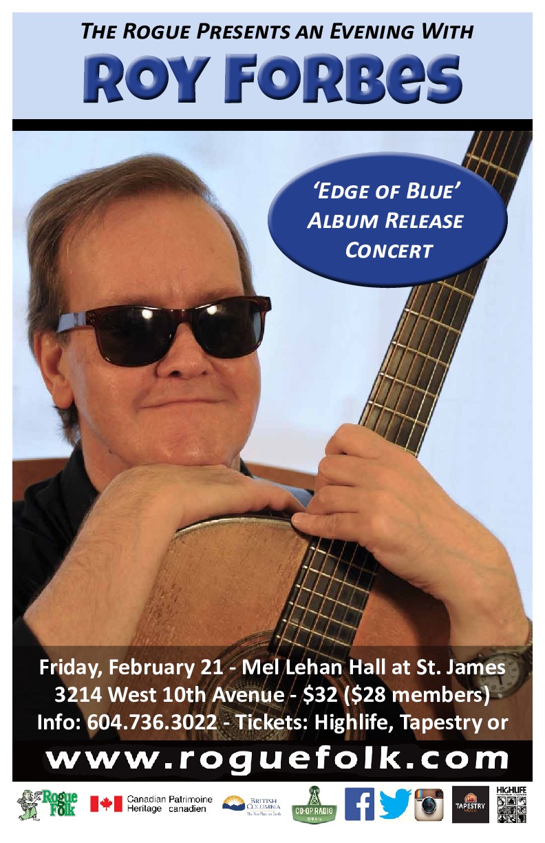 Roy Forbes @ Mel Lehan Hall at St. James Feb 21 2020 - May 7th @ Mel Lehan Hall at St. James