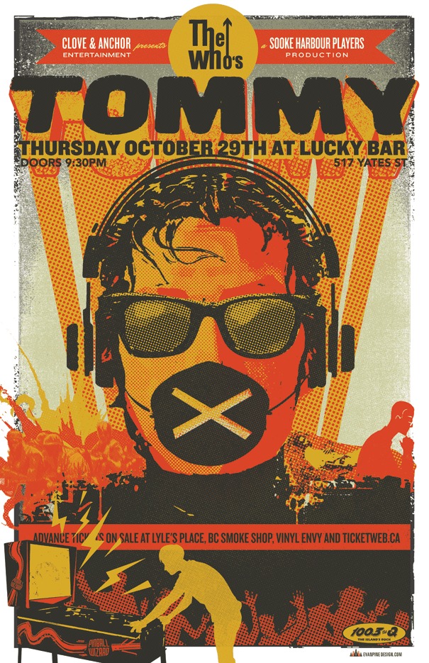 The Who's Tommy @ Lucky Bar Oct 29 2015 - May 6th @ Lucky Bar