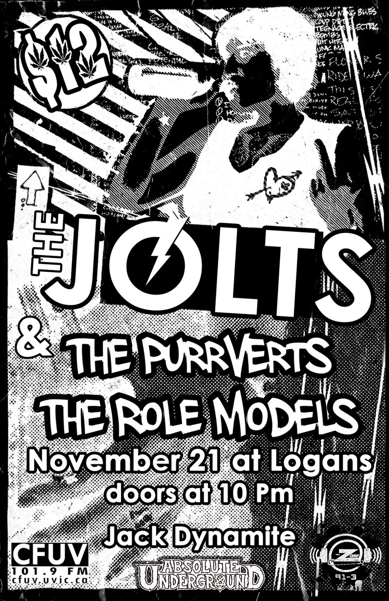 Punk as is best: The Jolts, THE PURRVERTS, The Role Models @ Logan's Pub Nov 21 2014 - May 7th @ Logan's Pub
