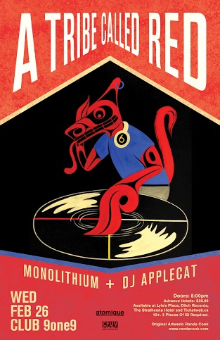 A Tribe Called Red, Lido Pimienta, Monolithium, Dj AppleCat @ Distrikt - Feb 26, 2014