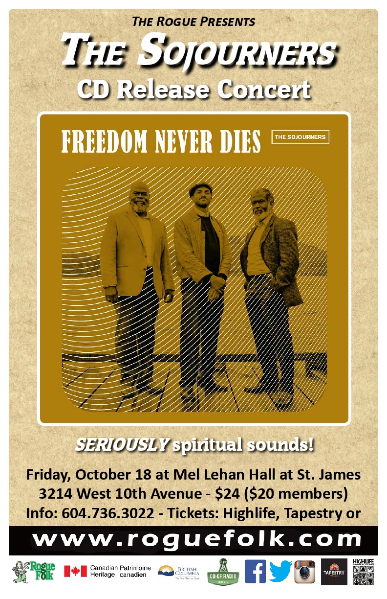 The Sojourners, Tonye Aganaba @ Mel Lehan Hall at St. James Oct 18 2019 - May 7th @ Mel Lehan Hall at St. James