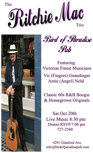 Ritchie Mac & Friends @ Bird Of Paradise - Oct 20, 2007