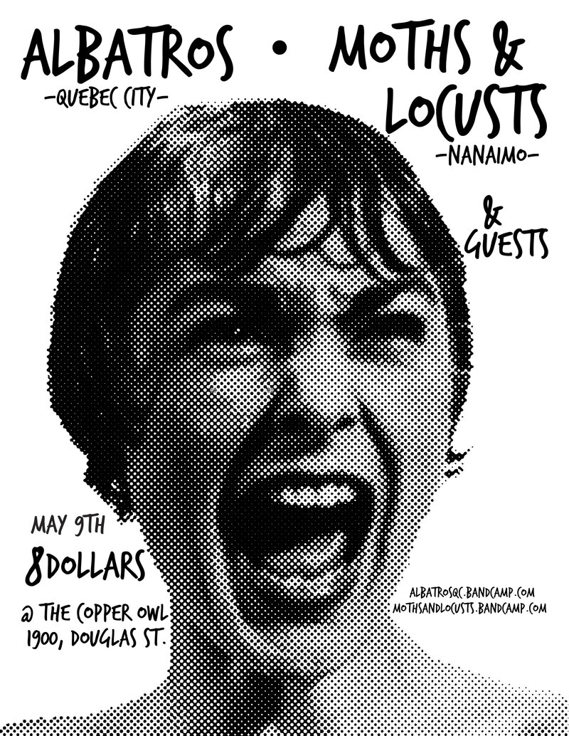 Albatross, Moths and Locusts @ Copper Owl May 9 2013 - May 6th @ Copper Owl