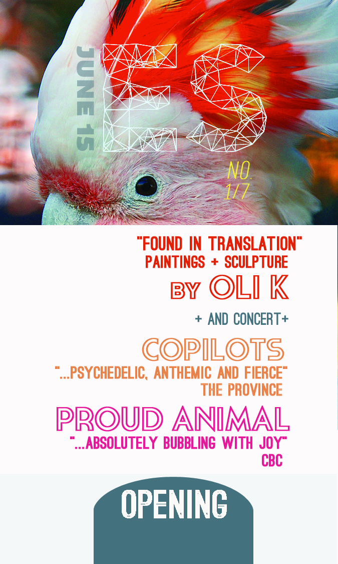 Extravagant Signals: Opening Party: Co-Pilots, Proud Animal @ Gallery 1965 Jun 15 2013 - May 7th @ Gallery 1965