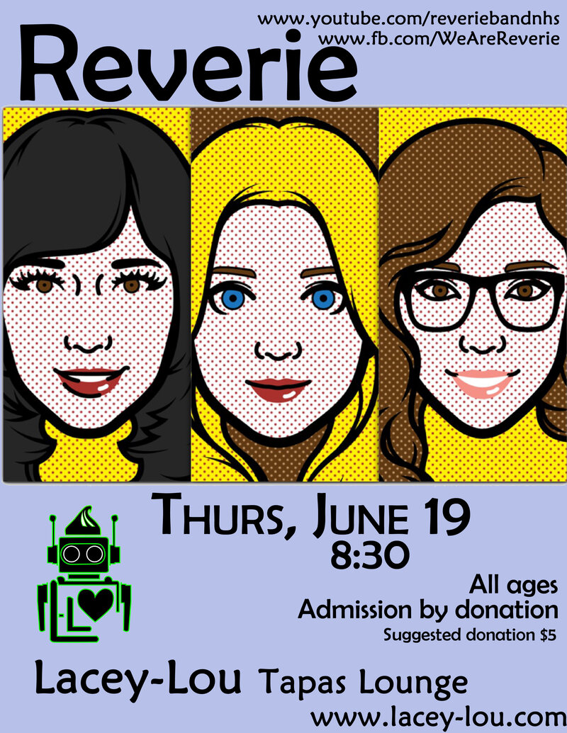 Reverie @ Lacey-Lou Tapas Lounge: Reverie @ Lacey-Lou Tapas Lounge Jun 19 2014 - Jun 12th @ Lacey-Lou Tapas Lounge