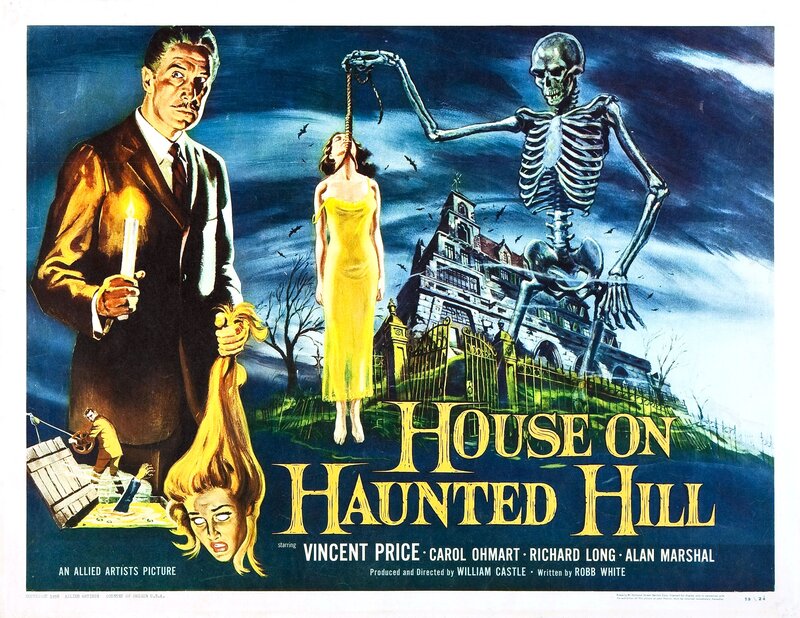 Movie Monday - HOUSE ON HAUNTED HILL (1959) @ My Bar and Grill May 11 2015 - Jun 4th @ My Bar and Grill