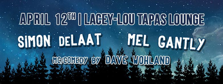 Simon de Laat, Mel Gantly @ Lacey-Lou Tapas Lounge Apr 12 2015 - May 6th @ Lacey-Lou Tapas Lounge