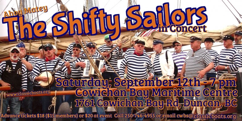 Shitfy Sailors @ Cowichan Bay Maritime Centre - Sep 12, 2015