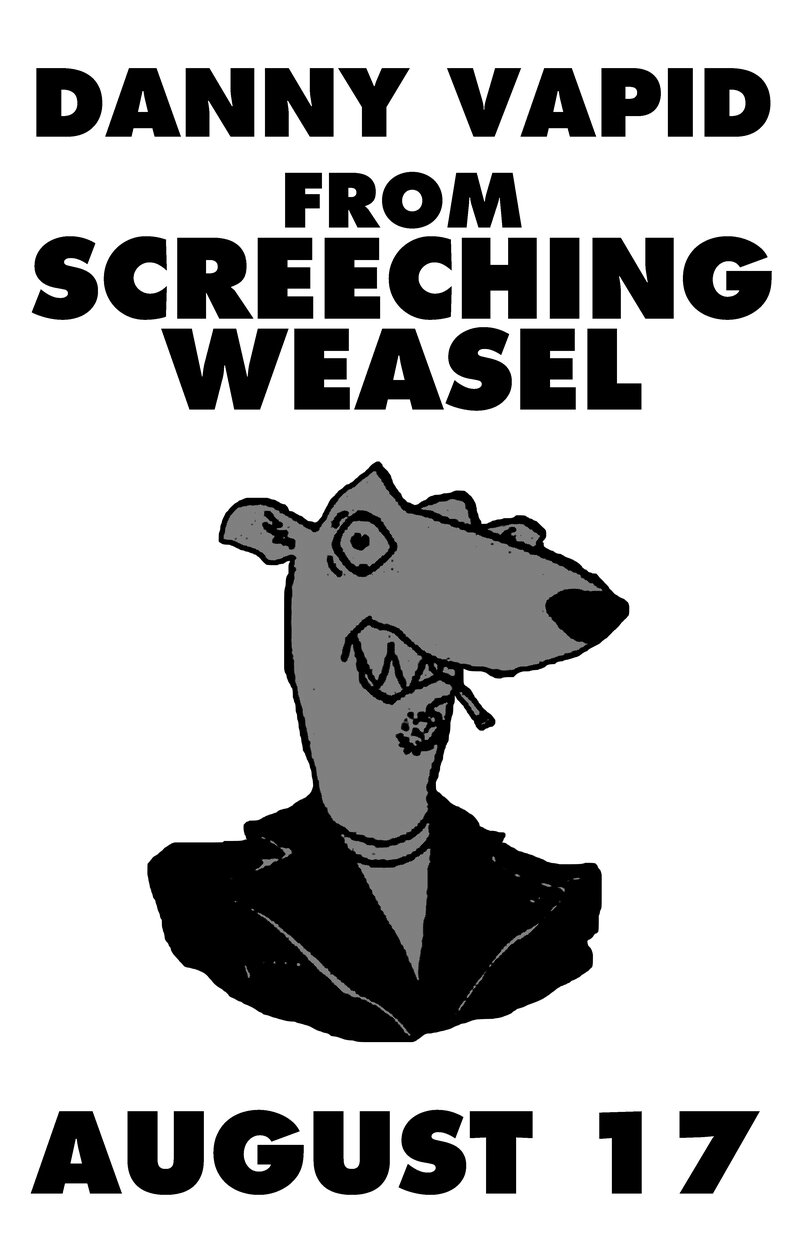 Dan Vapid  and the Cheats (Screeching Weasel), The Piniellas, Isotopes @ The Media Club Aug 17 2013 - May 7th @ The Media Club