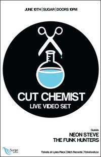 Cut Chemist + Guests: Cut Chemist, The Funk Hunters, Neon Steve @ Capital Ballroom Jun 10 2011 - May 6th @ Capital Ballroom