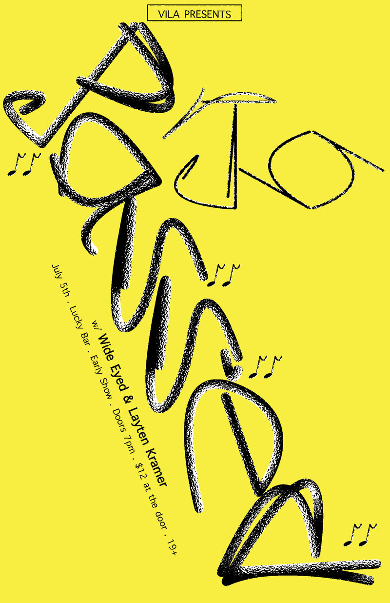 Jo Passed, Wide Eyed, Layten Kramer @ Lucky Bar Jul 5 2019 - May 6th @ Lucky Bar