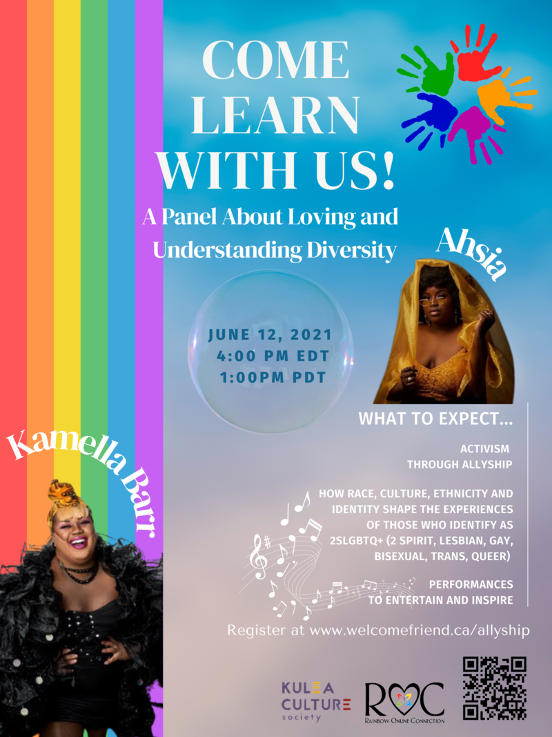 Activism through Allyship: Kamella Barr, Ahsia @ Online Jun 12 2021 - Jun 4th @ Online