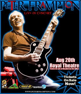 Peter Frampton @ Royal Theatre Aug 20 2006 - Jun 5th @ Royal Theatre