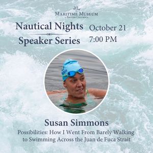 Nautical Nights: Susan Simmons: Susan Simmons @ Maritime Museum of BC Oct 17 2021 - May 1st @ Maritime Museum of BC
