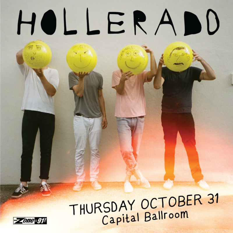 Hollerado, Little Junior @ Capital Ballroom Oct 31 2019 - May 5th @ Capital Ballroom