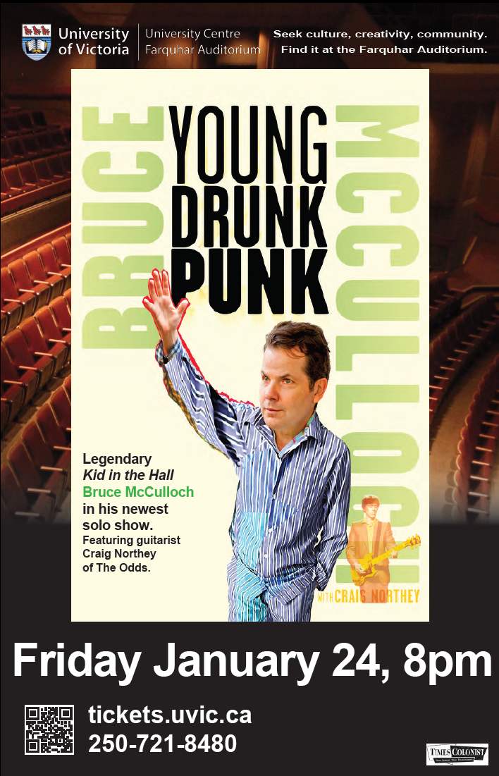 Bruce McCulloch @ The Farquhar at UVic Jan 24 2014 - Jun 15th @ The Farquhar at UVic