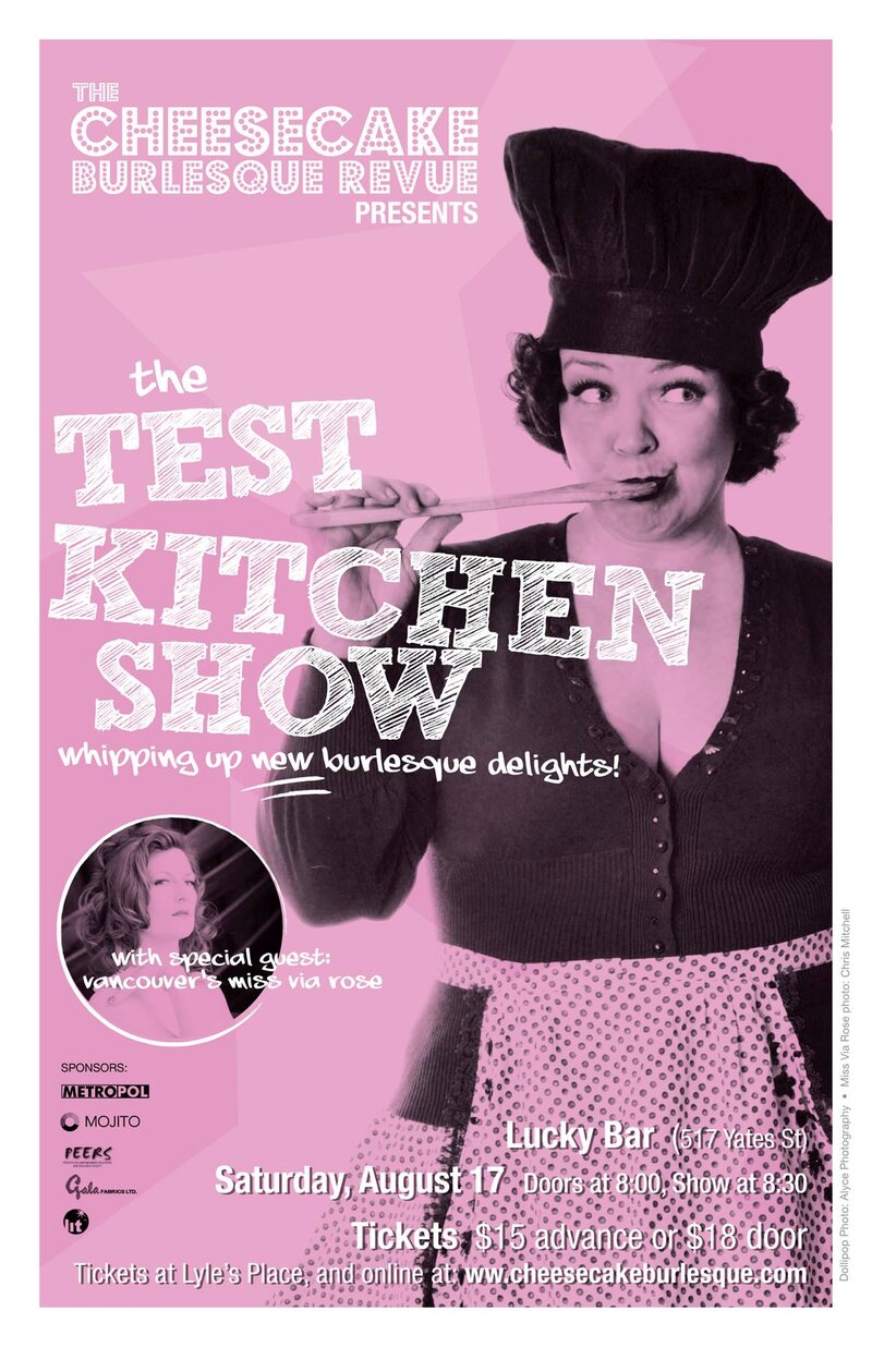 We've got a whole lot of NEW Cheesecake!: Cheesecake Burlesque Revue @ Lucky Bar Aug 17 2013 - May 7th @ Lucky Bar