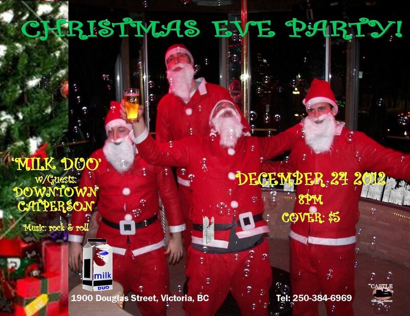 'CHRISTMAS EVE PARTY' ft: Milk Duo, CATPERSON, Downtown @ The Castle Video Bar (at Paul's Motor Inn) Dec 24 2012 - May 7th @ The Castle Video Bar (at Paul's Motor Inn)
