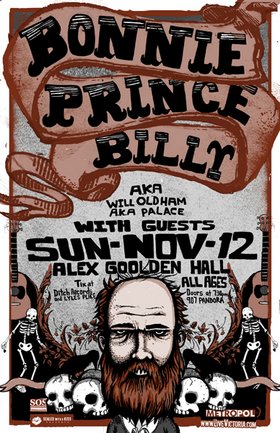 Bonnie Prince Billy, Pink Mountaintops,  @ Alix Goolden Performance Hall Nov 12 2006 - May 14th @ Alix Goolden Performance Hall