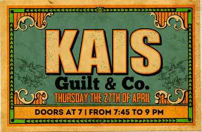 KAIS  (w/ support from), Pedro (on Drums), Emilio (on Bass) @ Guilt & Co. Apr 27 2017 - May 6th @ Guilt & Co.