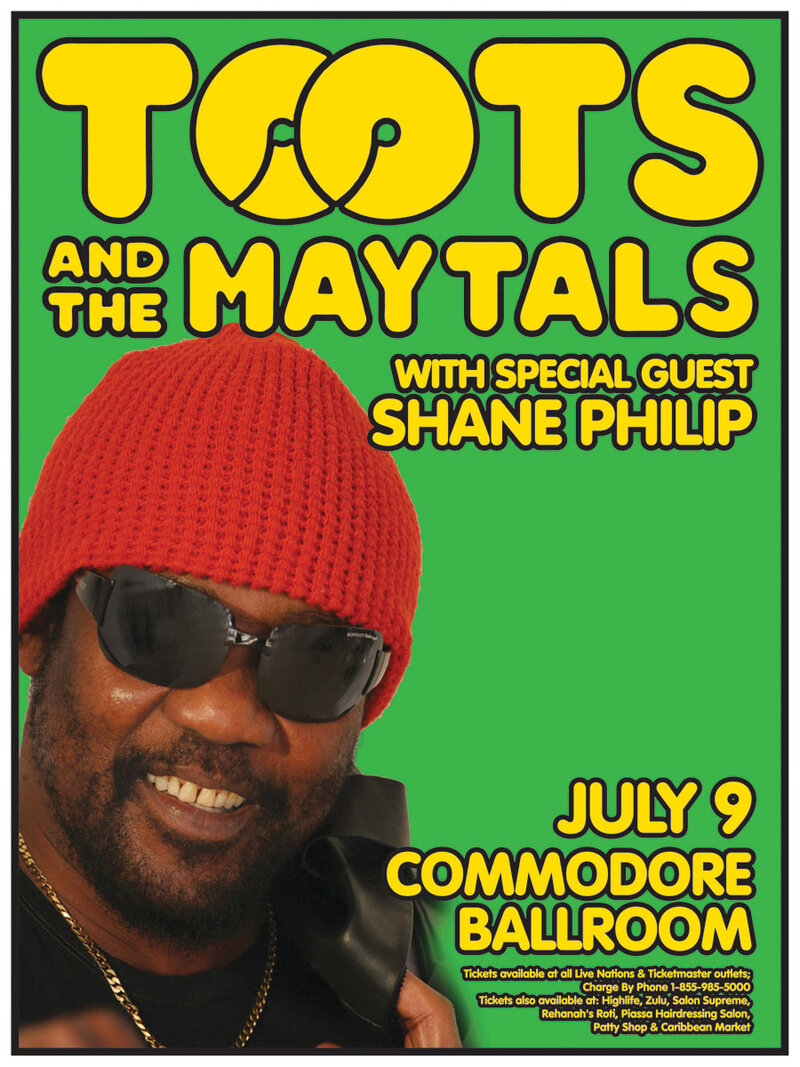 Toots And The Maytals @ The Commodore Ballroom Jul 9 2012 - May 6th @ The Commodore Ballroom