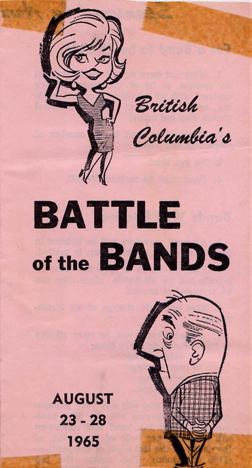 BC Battle of the Bands: The Regents @ Armstrong Teen Town Aug 23 1965 - May 8th @ Armstrong Teen Town
