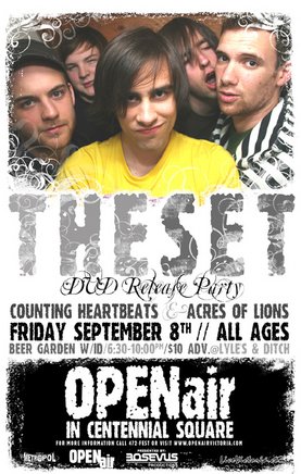 theset, Counting Heartbeats, acres of lions @ Centennial Square Sep 8 2006 - May 9th @ Centennial Square