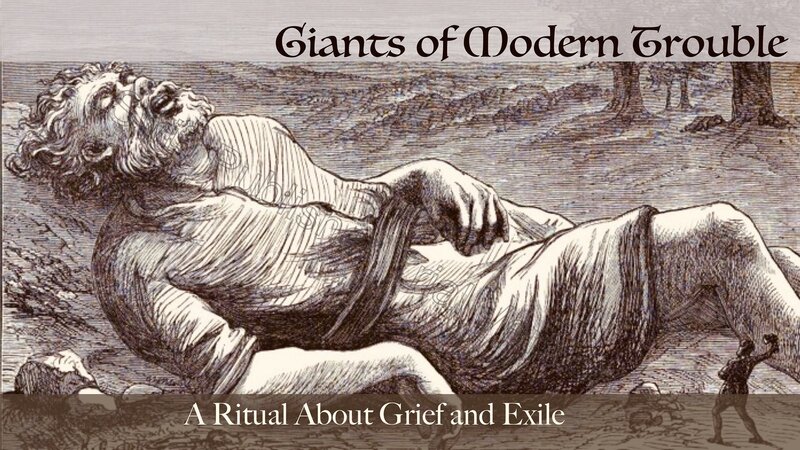 Giants of Modern Trouble: A Ritual about Greif and Exile: Randy Jones, David Yates @ The Clay HUB Collective Jul 26 2019 - May 7th @ The Clay HUB Collective