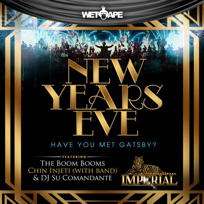 The Boom Booms, Chin Injeti, DJ Su Comandante @ The Imperial Dec 31 2013 - Apr 30th @ The Imperial