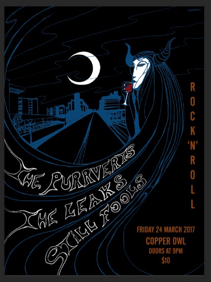 The Leaks, Still Fools, THE PURRVERTS @ Copper Owl Mar 24 2017 - May 5th @ Copper Owl