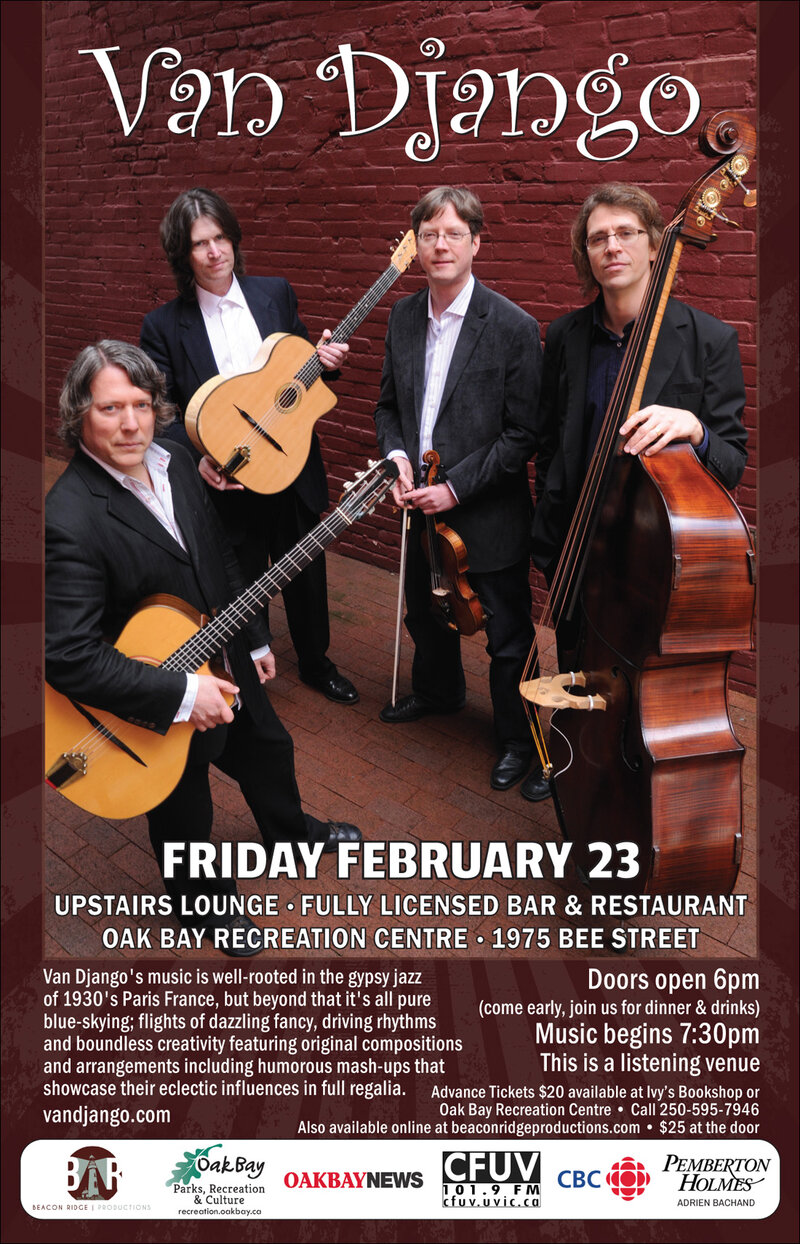 Van Django @ Sports View Lounge Feb 23 2018 - May 6th @ Sports View Lounge