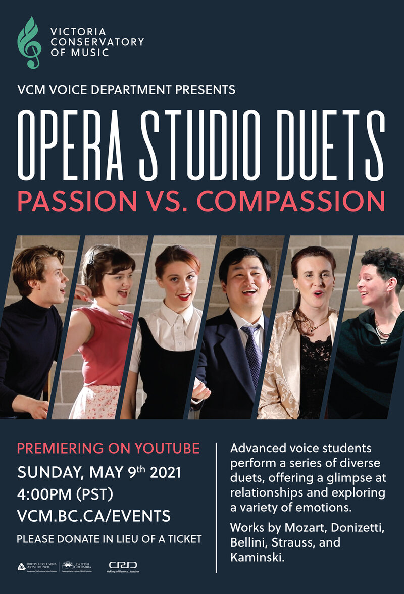 Opera Studio Duets @ Online May 9 2021 - Jun 3rd @ Online