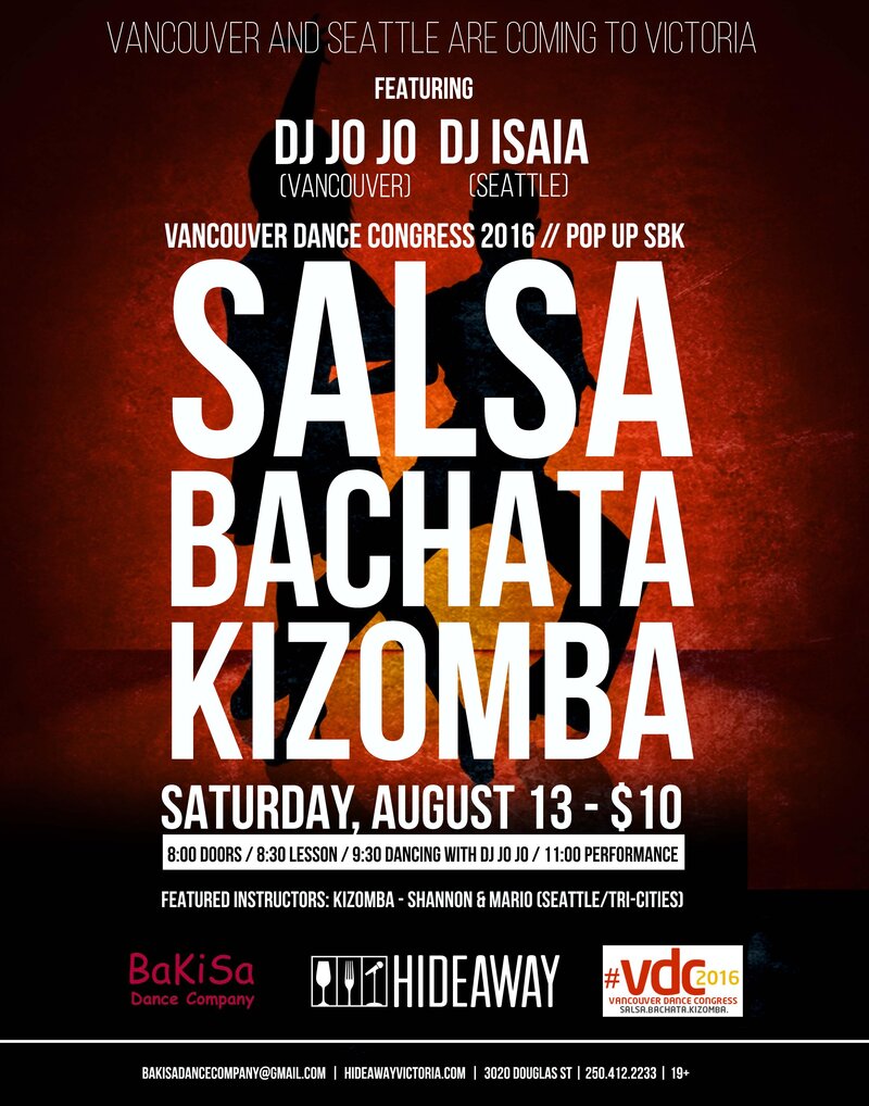 POPUP SKB Dance Party: DJ Jojo, DJ Isaias @ Hideaway Caf&eacute; Aug 13 2016 - May 8th @ Hideaway Caf&eacute;